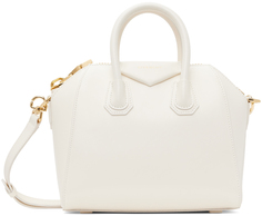 Белая мини-сумка Antigona Givenchy