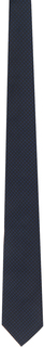 Темно-синий галстук с узором &quot;гусиные лапки&quot; Tom Ford
