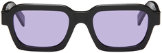 Черные солнцезащитные очки Caro Retrosuperfuture, цвет Purple