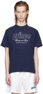 Темно-синяя футболка для здоровья Prince Edition Sporty &amp; Rich