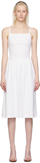 Белое платье-миди LaPointe Gil Rodriguez
