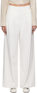 Белые брюки со складками Remain Birger Christensen