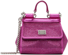 Розовая мини-сумка Sicily Dolce&amp;Gabbana