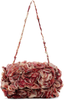 Розовая сумка с рюшами Dries Van Noten