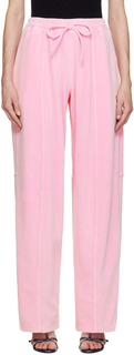 Розовые спортивные брюки Apple Alexanderwang.T
