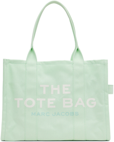 Большая синяя сумка-тоут &apos;The Tote Bag&apos; Marc Jacobs, цвет Seafoam