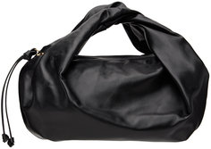 Черная кожаная сумка Tumble Dries Van Noten