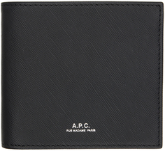 Черный кошелек New London A.P.C., цвет Black