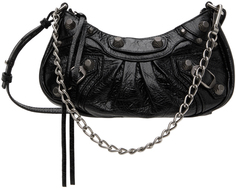Черная мини-сумка Le Cagole Balenciaga, цвет Black