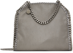 Серая мини-сумка Falabella Stella Mccartney, цвет Light gray