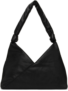 Черная сумка с треугольным узлом Mm6 Maison Margiela