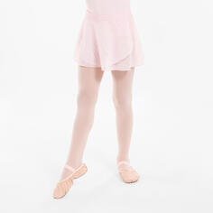 Танцевальное боди-балет на узких бретелях для девочек розовое STAREVER, розовый кварц