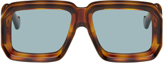 Солнцезащитные очки-маска для дайвинга Paulas Ibiza черепахового цвета LOEWE