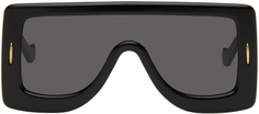 Черные солнцезащитные очки-маска Anagram LOEWE