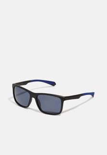 Солнцезащитные очки Polaroid, матовый черный/синий