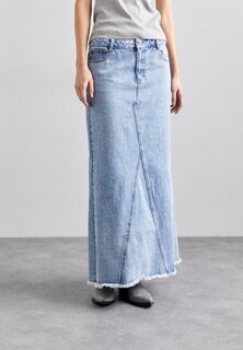 Джинсовая юбка Miles Skirt DESIGNERS REMIX, цвет light denim