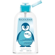 Abcderm H2O Инвертированный насос для мицеллярной воды 1л, Bioderma