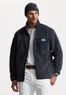 Флисовая куртка Polo Ralph Lauren Big &amp; Tall КУРТКА С ДЛИННЫМИ РУКАВАМИ, цвет aviator navy