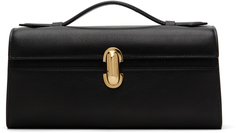 Черная сумка-клатч с симметрией Savette