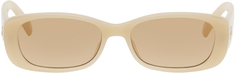 Бежевый «Нереально!» Солнечные очки Le Specs