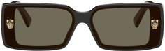 Черные солнцезащитные очки Panthere de Cartier Cartier