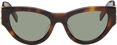 Коричневые солнцезащитные очки SL M94/F Saint Laurent