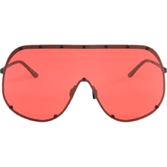 Солнцезащитные очки Rick Owens Shield Sunglasses, красный