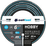 Шланг садовый Cellfast HOBBY ATS2, 6 слоев, 3/4, 20 м (16-222)