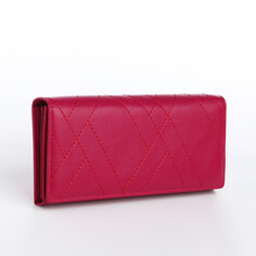 Кошелек женский на магните, цвет фуксия NO Brand