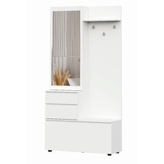 Прихожая одри, 1001х350х2000, белый NO Brand