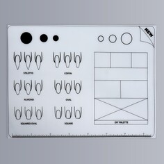 Коврик для маникюра, силиконовый, 40 × 30 см Queen Fair