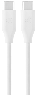moonfish Кабель USB-C - USB-C, 1.2 м, белый