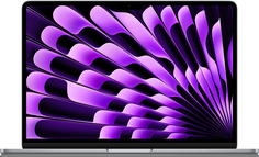 Ноутбук Apple MacBook Air 13" (M3, 8C CPU/8C GPU, 2024), 8 ГБ, 256 ГБ SSD, «серый космос»