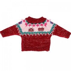 Куклы и одежда для кукол Gotz Одежда свитер с узором Шапочки для кукол 42-46 см