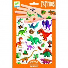 Наборы для творчества Djeco Татуировки Динозавры