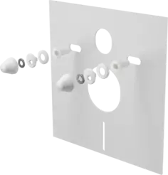 Звукоизолирующий комплект для унитаза и биде AlcaPlast M930