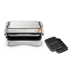 Умный электрогриль Optigrill+ GC774D30 с насадкой для вафель Tefal