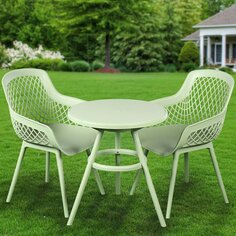 Мебель садовая Green Days, стол, 62.5х70 см, 2 кресла, 730205chair + 730203table