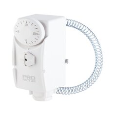Термостат накладной, 16 А, от 0 до 90 °C, ProFactor, PF TC 640 W, 250 В