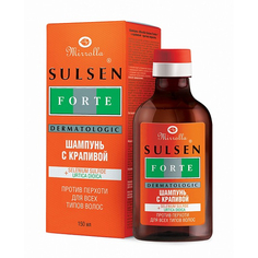 Шампунь Mirolla Сульсен форте 2% с крапивой 150 мл