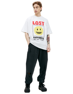 Футболка с принтом LOST Satoshi Nakamoto