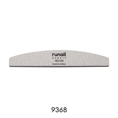 Runail Expert, Пилка для искусственных ногтей 150/150, полукруглая