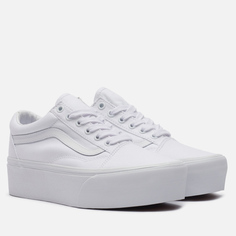 Женские кеды Vans Old Skool Stackform, цвет белый, размер 40.5 EU