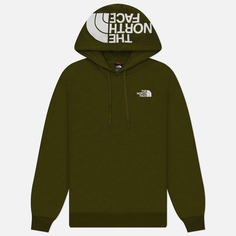 Мужская толстовка The North Face Light Drew Peak Hoodie, цвет оливковый, размер XXL