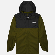 Мужская куртка ветровка The North Face Quest Zip-In, цвет оливковый