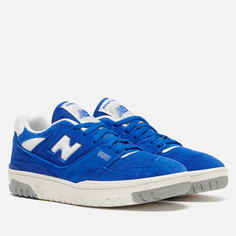 Мужские кроссовки New Balance BB550VNA Suede Pack, цвет синий, размер 46.5 EU