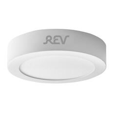 Светильники точечные LED круглые светильник накладной LED REV Secunda 159мм 14Вт 4000К белый