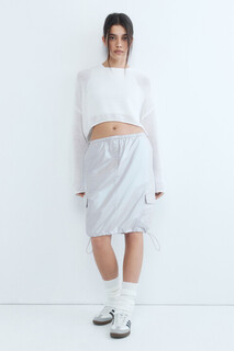 юбка женская Юбка-парашют миди с неоновым эффектом Befree