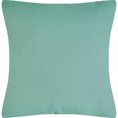 Подушка Яркость Mint 3 40x40 см цвет бирюзовый Inspire