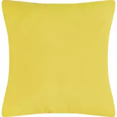 Подушка Lime 5 40x40 см цвет желтый Inspire